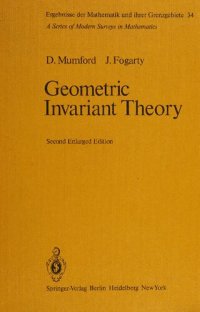 cover of the book Geometric Invariant Theory