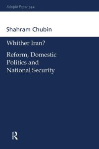 cover of the book Wither Iran?: Reform, Domestic Politics and National Security