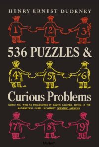 cover of the book 536 Puzzles & Curious Problems