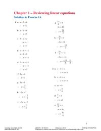 cover of the book Cambridge Senior Maths AC/VCE Mathematical Methods 1 & 2 - Solutions manual