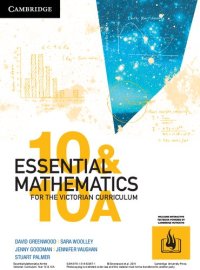 cover of the book Essential mathematics for the Victorian Curriculum, 10 & 10A