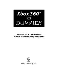 cover of the book Xbox 360 For Dummies