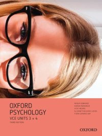 cover of the book Oxford Psychology VCE Units 3 + 4