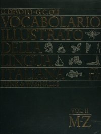 cover of the book Vocabolario illustrato della lingua italiana. Vol. II. M-Z