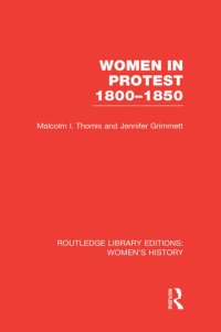 cover of the book Women in Protest 1800-1850