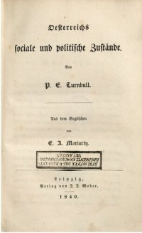 cover of the book Österreichs soziale und politische Zustände