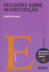 cover of the book Reflexões sobre alfabetização