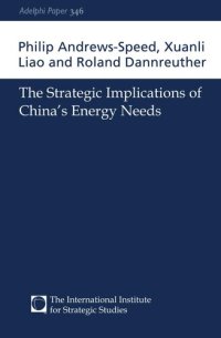 cover of the book The Strategic Implications of China's Energy Needs