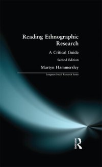 cover of the book Reading Ethnographic Research: A Critical Guide (Longman Social Research Series)