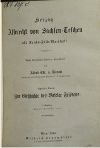 cover of the book Zur Geschichte des Baseler Friedens / Mai bis Dezember 1795