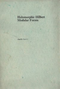 cover of the book Holomorphic Hilbert Modular Forms