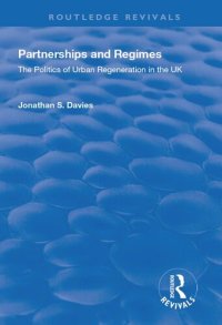 cover of the book Partnerships and Regimes: The Politics of Urban Regeneration in the UK