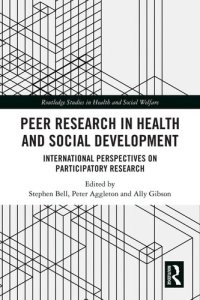 cover of the book Peer Research in Health and Social Development: International Perspectives on Participatory Research