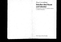 cover of the book Schriften uber Kunst und Literatur