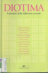 cover of the book Diotima. Il pensiero della differenza sessuale