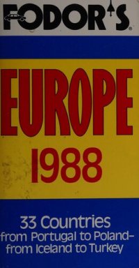 cover of the book Fodor's Europe 1988