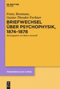 cover of the book Briefwechsel über Psychophysik, 1874–1878