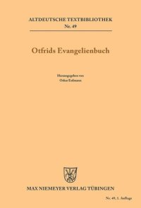 cover of the book Otfrids Evangelienbuch