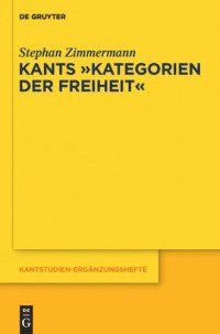 cover of the book Kants "Kategorien der Freiheit"