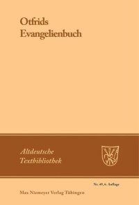 cover of the book Otfrids Evangelienbuch