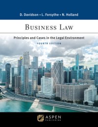 cover of the book Business Law: Principles and Cases in the Legal Environment