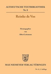 cover of the book Reinke de Vos