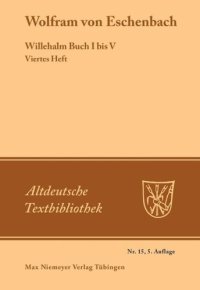 cover of the book Willehalm Buch I bis V