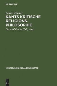 cover of the book Kants kritische Religionsphilosophie