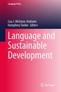 cover of the book Language and Sustainable Development