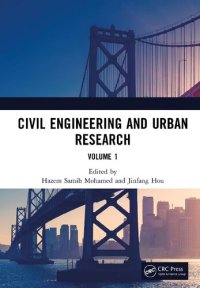 cover of the book Civil Engineering and Urban Research: Volume 1