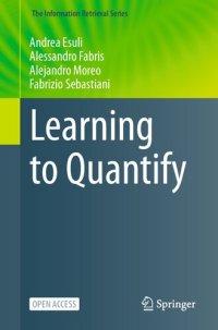 cover of the book Learning to Quantify