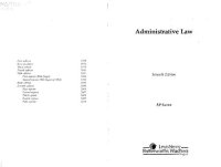 cover of the book Administrative Law