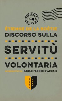 cover of the book Discorso sulla servitù volontaria