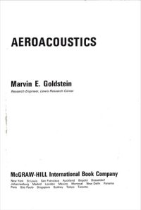 cover of the book Aeroacoustics