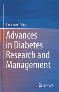 cover of the book Advances in Diabetes Research and Management