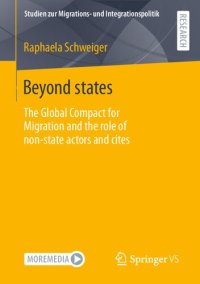 cover of the book Beyond states: The Global Compact for Migration and the role of non-state actors and cites