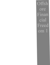 cover of the book Offshore Financial Freedom 1