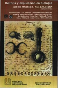 cover of the book Historia y explicación en biología