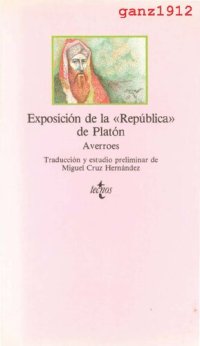 cover of the book Exposición de la «República» de Platón