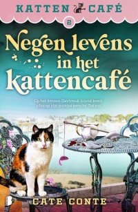 cover of the book Negen levens in het kattencafé