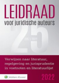 cover of the book Leidraad voor Juridische Auteurs