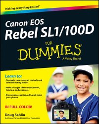 cover of the book Canon EOS Rebel Sl1/100d for Dummies