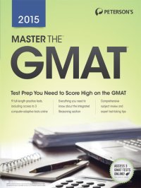 cover of the book Master the GMAT 2015