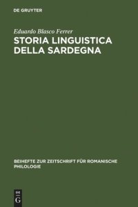 cover of the book Storia linguistica della Sardegna