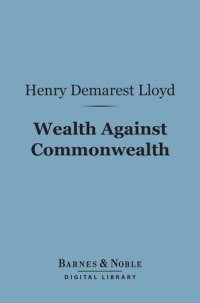 cover of the book Wealth Against Commonwealth