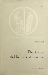 cover of the book Dottrina della costituzione