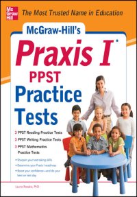 cover of the book McGraw-Hill's Praxis I PPST Practice Tests 