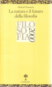 cover of the book La natura e il futuro della filosofia