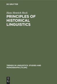 cover of the book Principles of Historical Linguistics