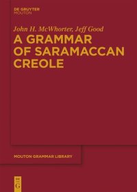 cover of the book A Grammar of Saramaccan Creole